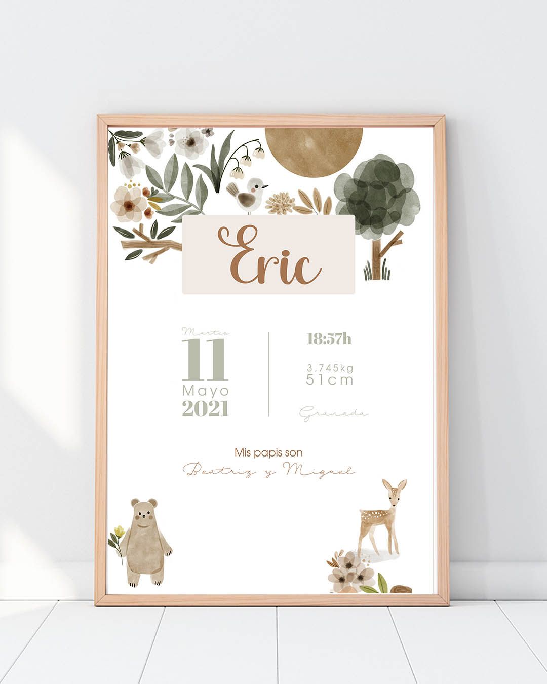 Láminas nacimiento para niños