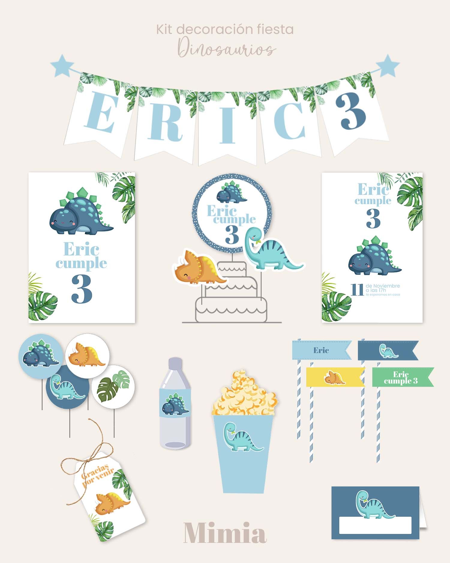 Kit de fiesta decoración para niños